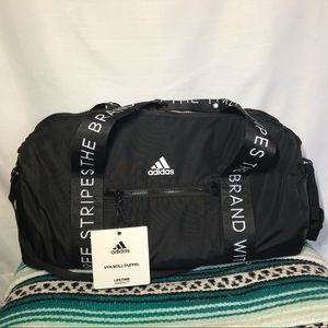 NWT ADIDAS VFA Roll Duffle brand with the three